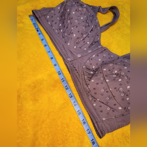 Wireless, unlined bra, deep lavender NWOT - Picture 4 of 6